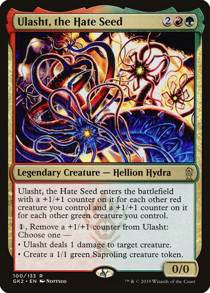Ulasht, the Hate Seed [Ravnica Allegiance Guild Kit] | Mega City Incorporated