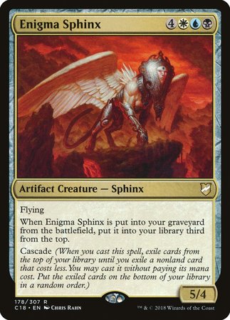 Enigma Sphinx [Commander 2018] | Mega City Incorporated