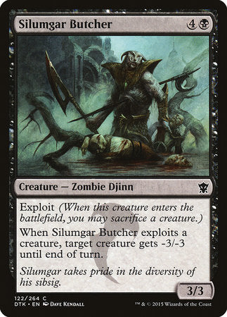 Silumgar Butcher [Dragons of Tarkir] | Mega City Incorporated