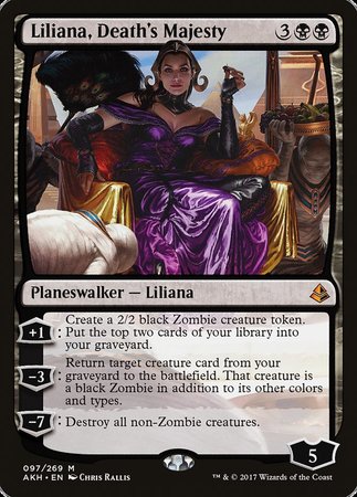 Liliana, Death's Majesty [Amonkhet] | Mega City Incorporated