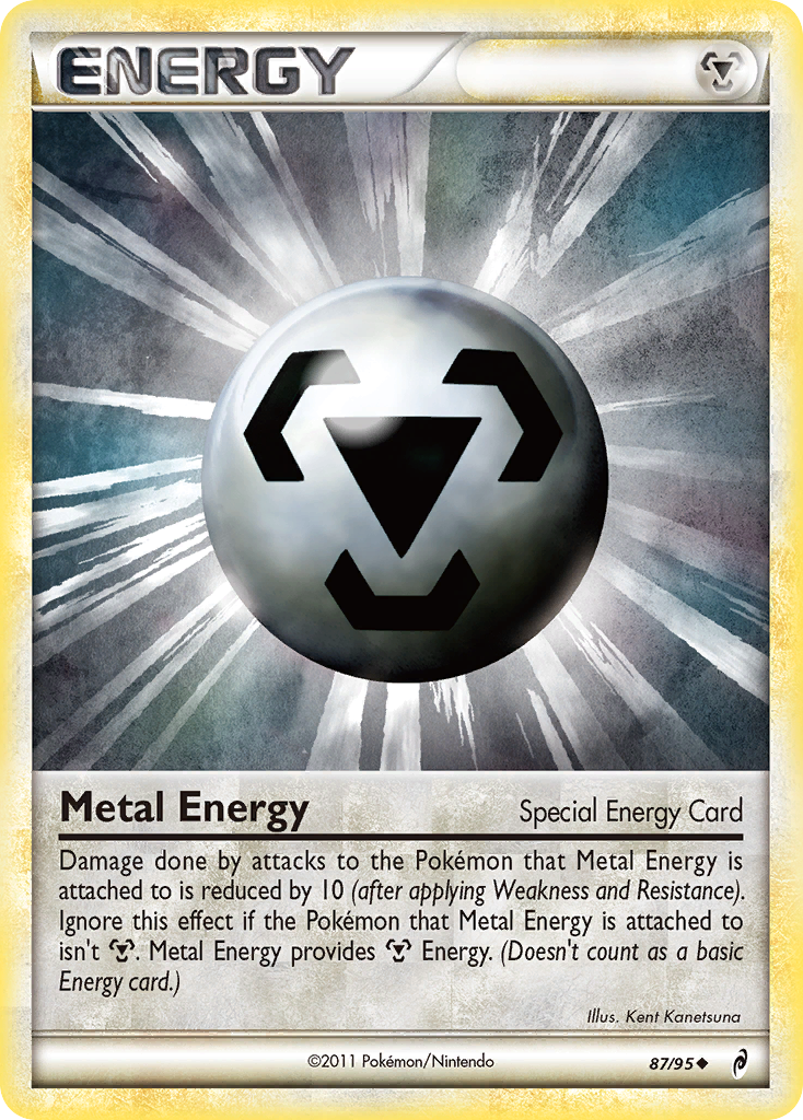 Metal Energy (87/95) [HeartGold & SoulSilver: Call of Legends] | Mega City Incorporated