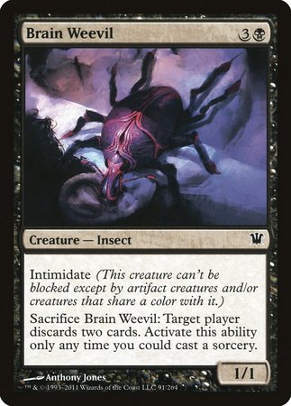 Brain Weevil [Innistrad] | Mega City Incorporated