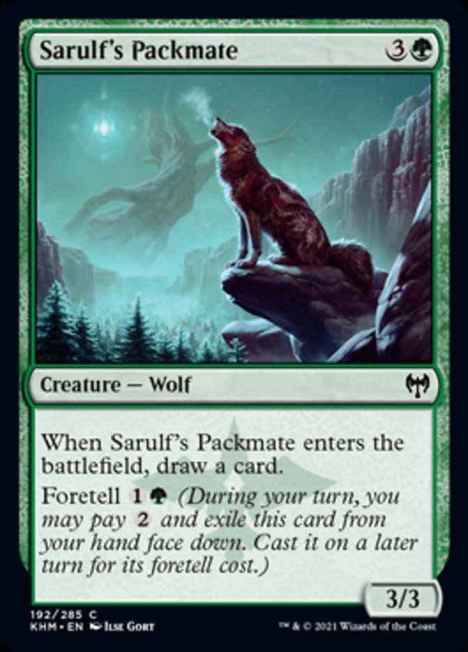 Sarulf's Packmate [Kaldheim] | Mega City Incorporated