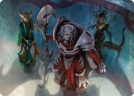 Norn's Decree Art Card [Phyrexia: All Will Be One Art Series] | Mega City Incorporated