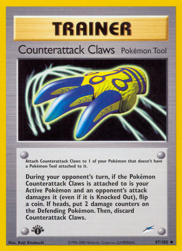 Counterattack Claws (97/105) [Neo Destiny 1st Edition] | Mega City Incorporated