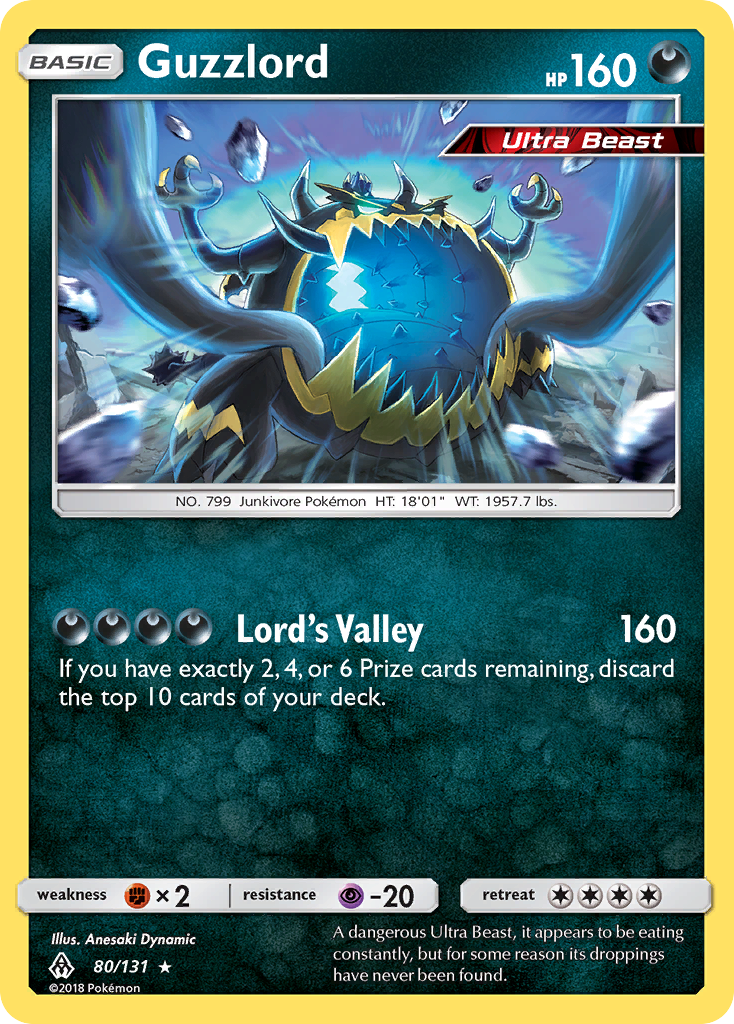 Guzzlord (80/131) [Sun & Moon: Forbidden Light] | Mega City Incorporated