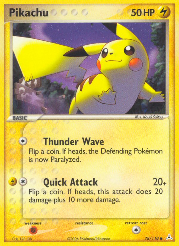 Pikachu (78/110) [EX: Holon Phantoms] | Mega City Incorporated