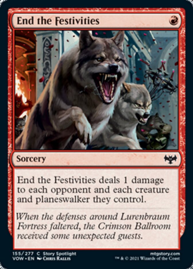 End the Festivities [Innistrad: Crimson Vow] | Mega City Incorporated