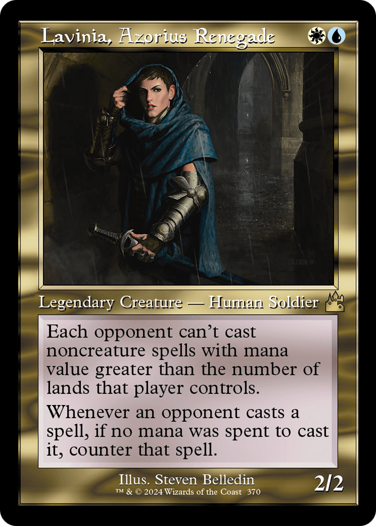 Lavinia, Azorius Renegade (Retro Frame) [Ravnica Remastered] | Mega City Incorporated
