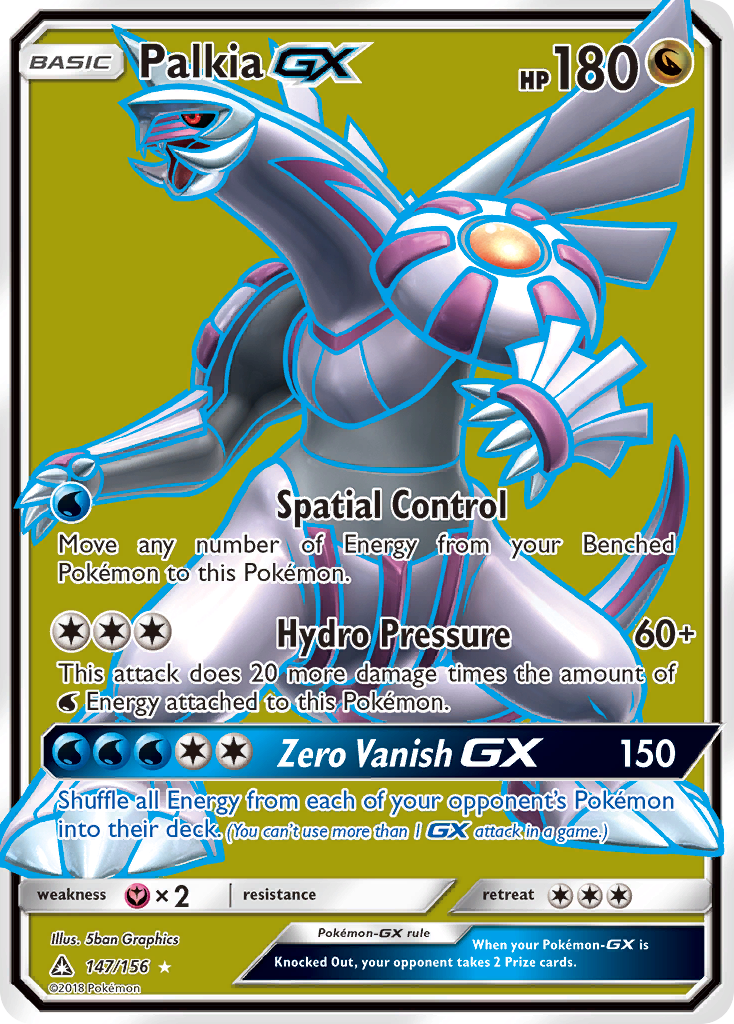 Palkia GX (147/156) [Sun & Moon: Ultra Prism] | Mega City Incorporated