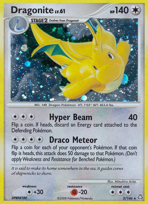 Dragonite (2/146) [Diamond & Pearl: Legends Awakened] | Mega City Incorporated