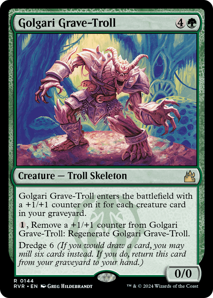 Golgari Grave-Troll [Ravnica Remastered] | Mega City Incorporated