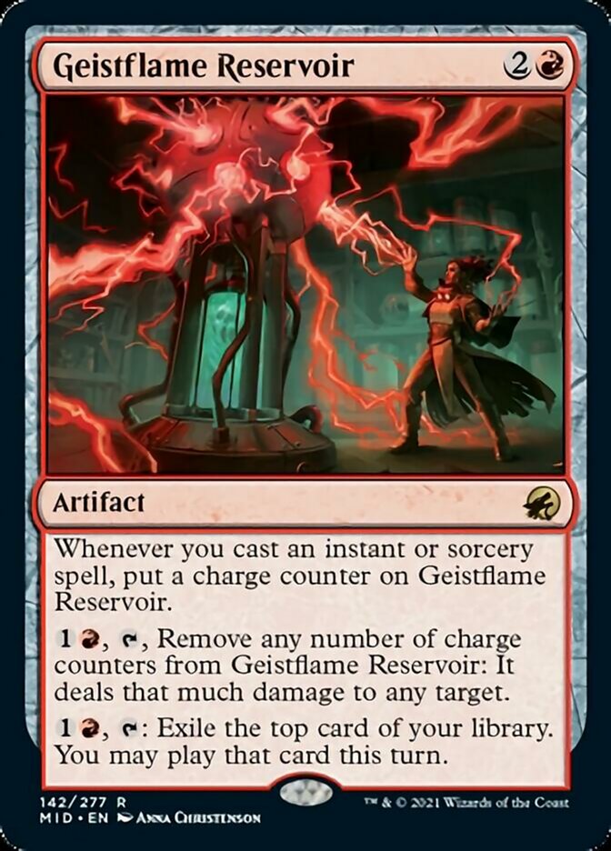 Geistflame Reservoir [Innistrad: Midnight Hunt] | Mega City Incorporated