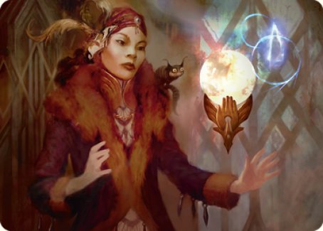 Misfortune Teller Art Card [Streets of New Capenna Art Series] | Mega City Incorporated