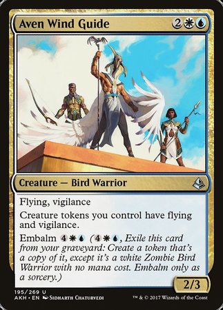 Aven Wind Guide [Amonkhet] | Mega City Incorporated