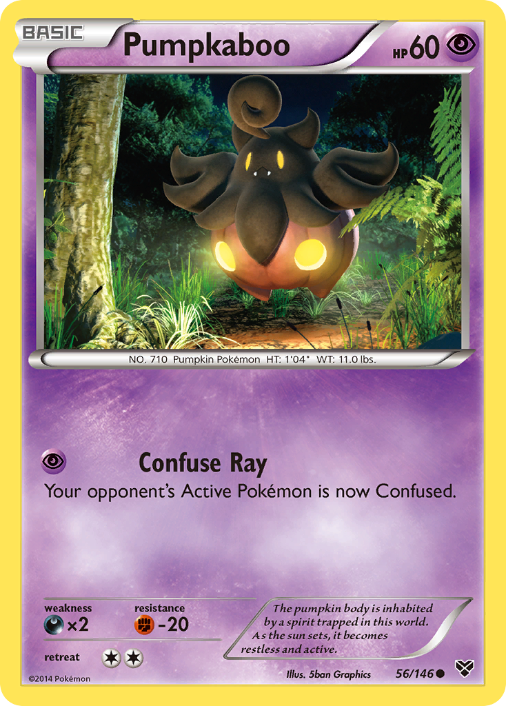 Pumpkaboo (56/146) [XY: Base Set] | Mega City Incorporated