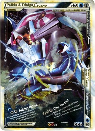 Palkia & Dialga LEGEND (101/102) (Jumbo Card) [HeartGold & SoulSilver: Triumphant] | Mega City Incorporated