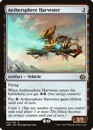 Aethersphere Harvester [Aether Revolt] | Mega City Incorporated