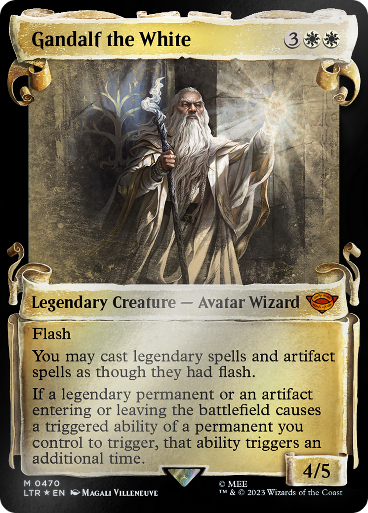 Gandalf the White [The Lord of the Rings: Tales of Middle-Earth Showcase Scrolls] | Mega City Incorporated