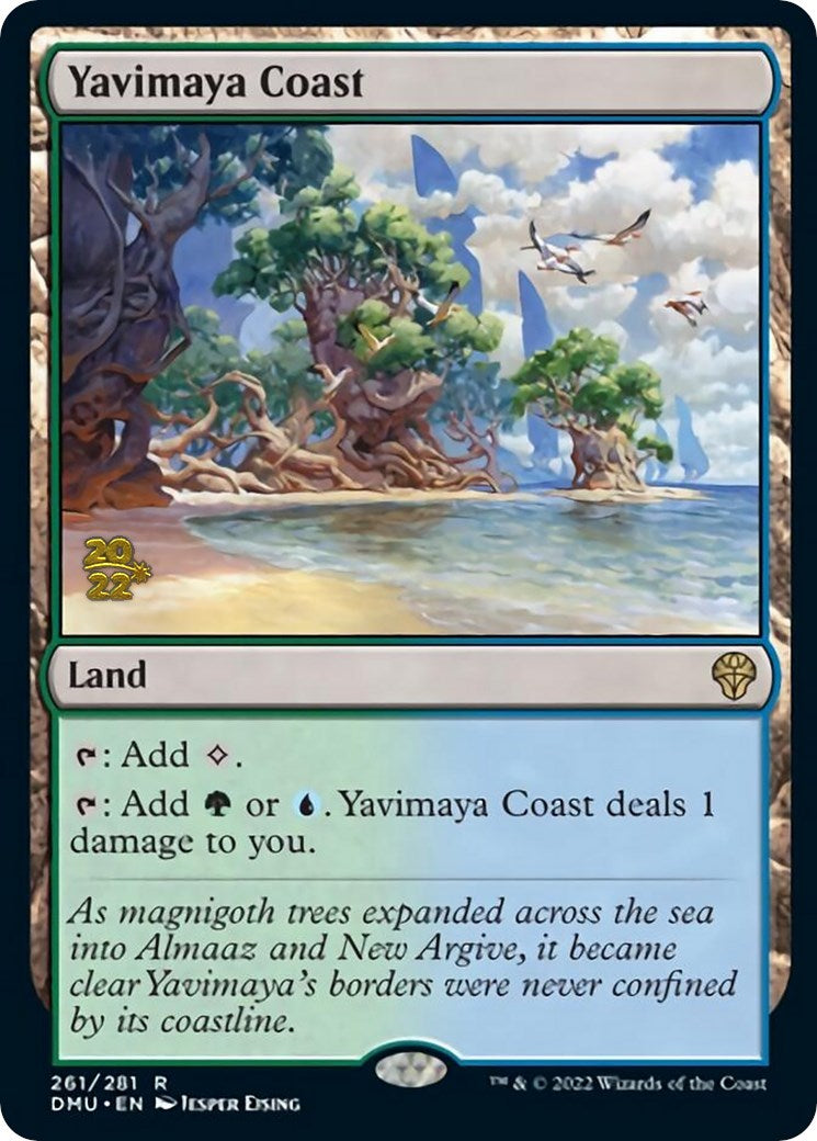 Yavimaya Coast [Dominaria United Prerelease Promos] | Mega City Incorporated