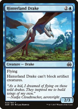 Hinterland Drake [Aether Revolt] | Mega City Incorporated