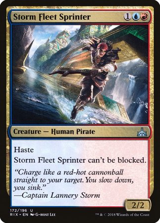 Storm Fleet Sprinter [Rivals of Ixalan] | Mega City Incorporated