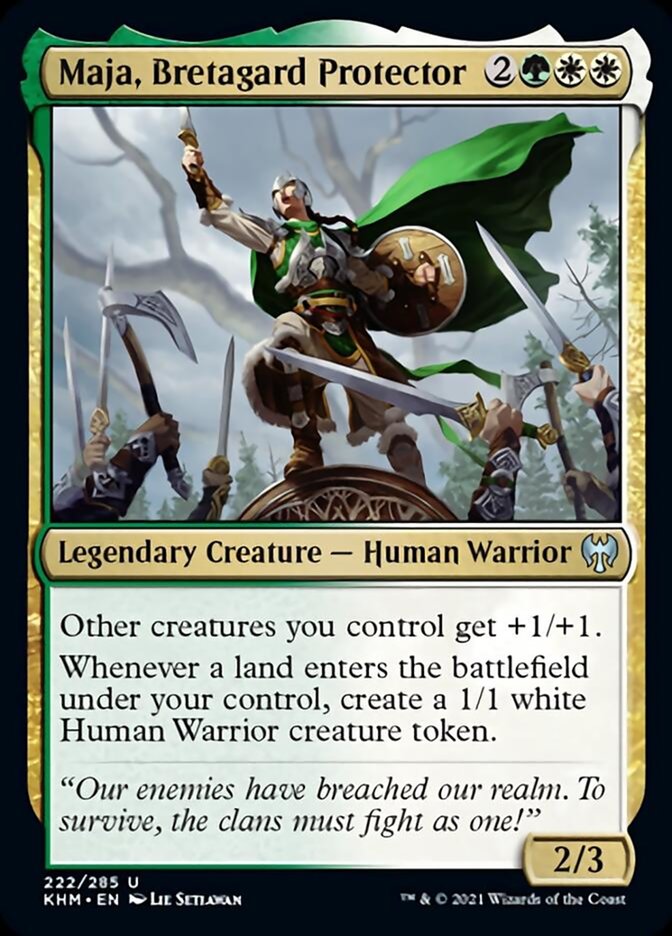 Maja, Bretagard Protector [Kaldheim] | Mega City Incorporated