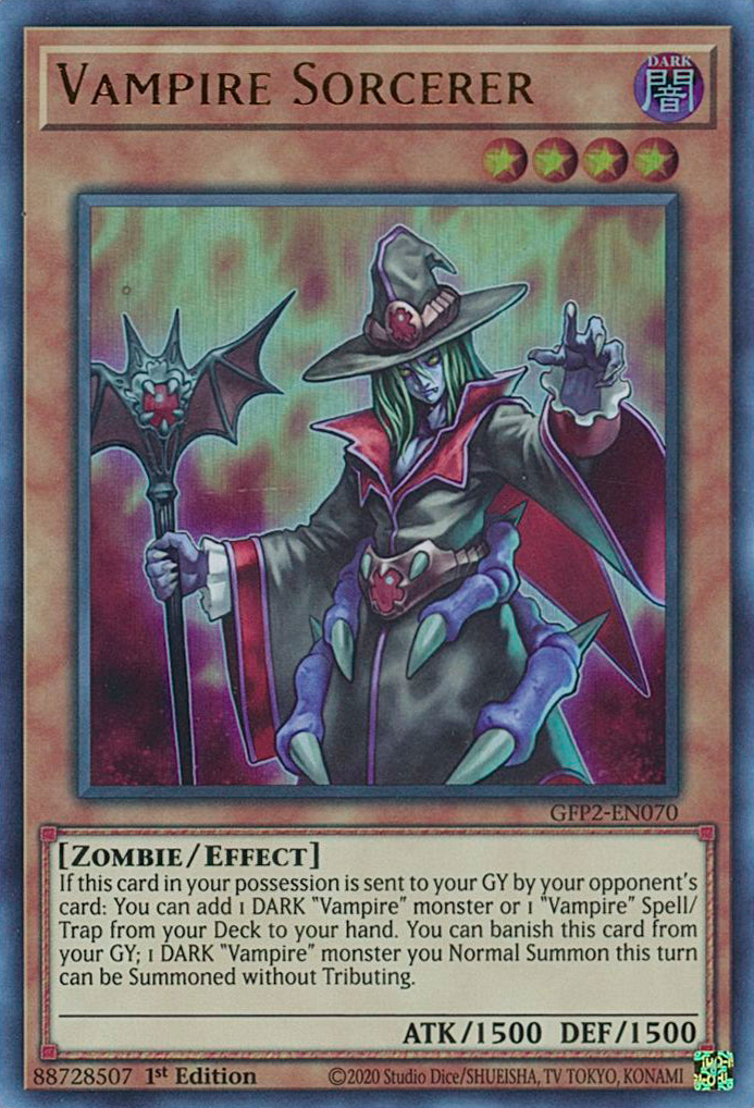 Vampire Sorcerer [GFP2-EN070] Ultra Rare | Mega City Incorporated