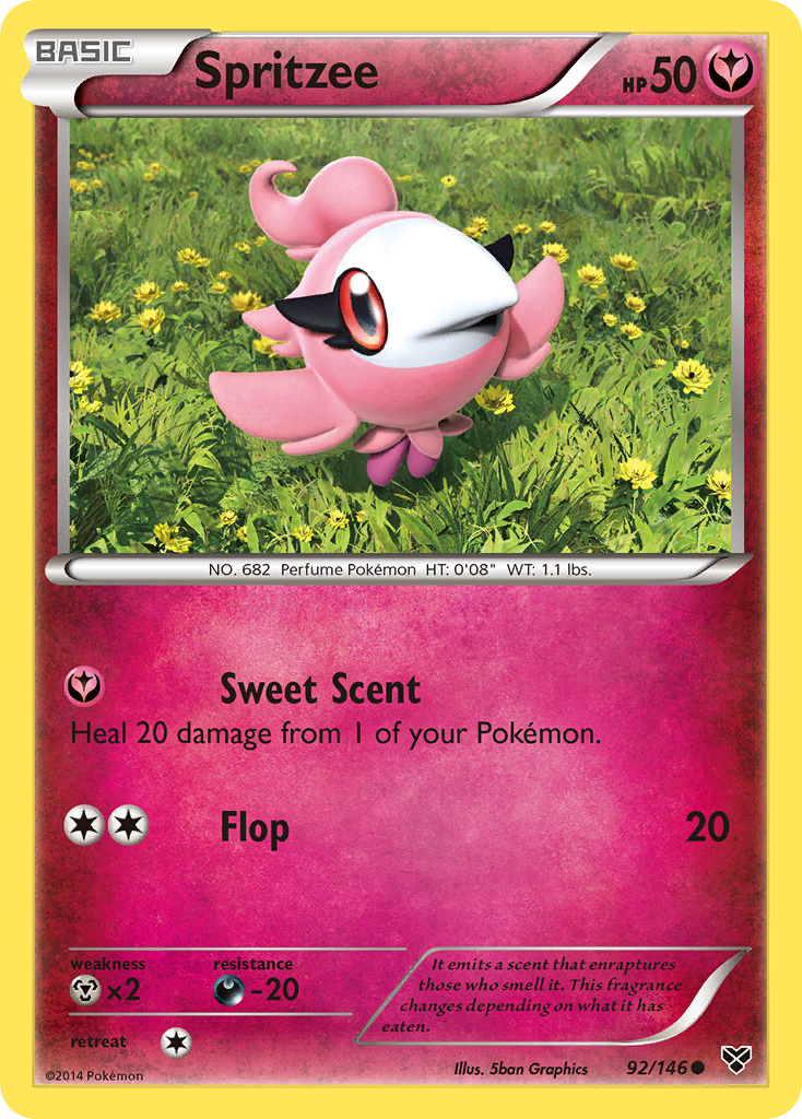 Spritzee (92/146) [XY: Base Set] | Mega City Incorporated