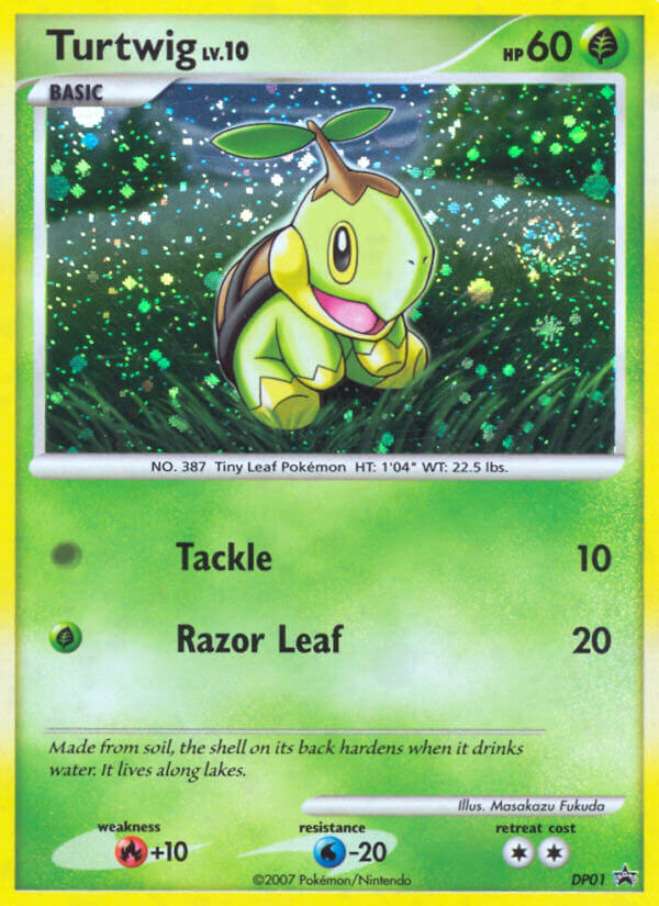 Turtwig (DP01) [Diamond & Pearl: Black Star Promos] | Mega City Incorporated