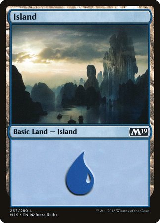 Island (267) [Core Set 2019] | Mega City Incorporated