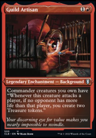 Guild Artisan (Foil Etched) [Commander Legends: Battle for Baldur's Gate] | Mega City Incorporated