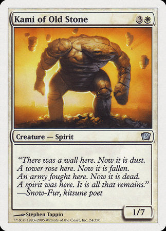 Kami of Old Stone [Ninth Edition] | Mega City Incorporated