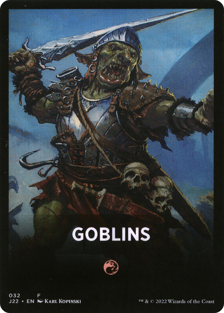 Goblins Theme Card [Jumpstart 2022 Front Cards] | Mega City Incorporated