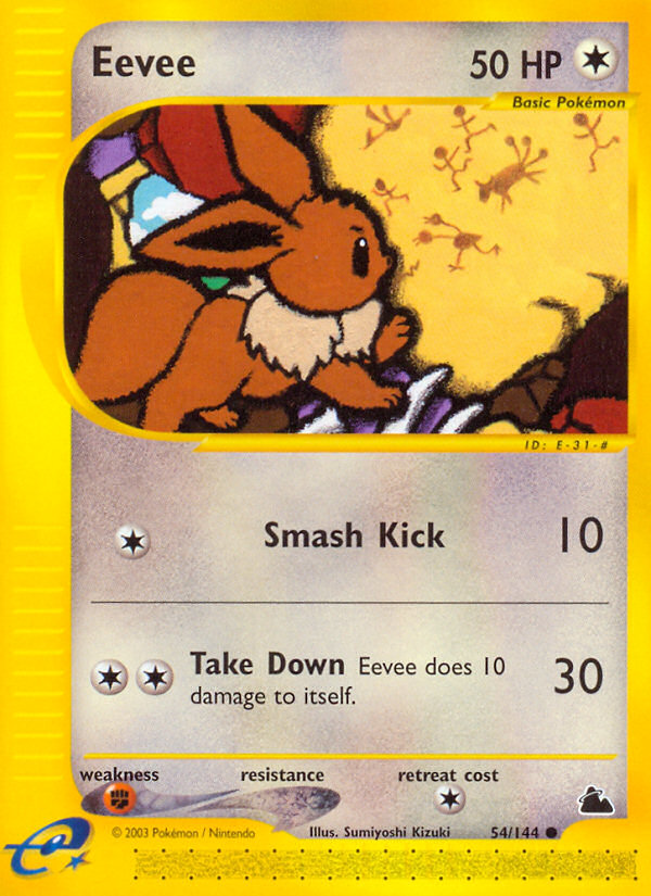 Eevee (54/144) [Skyridge] | Mega City Incorporated