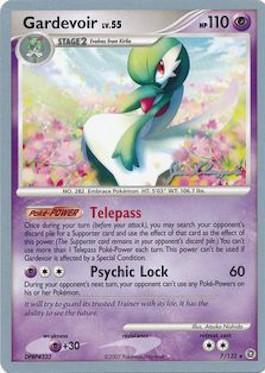 Gardevoir LV.55 (7/132) (Psychic Lock - Jason Klaczynski) [World Championships 2008] | Mega City Incorporated