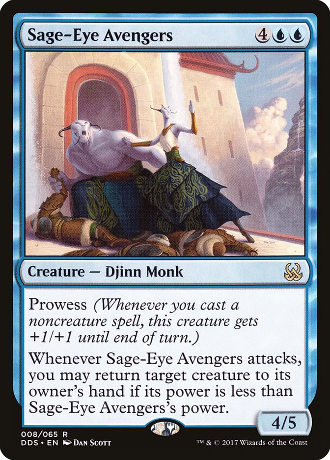 Sage-Eye Avengers [Duel Decks: Mind vs. Might] | Mega City Incorporated