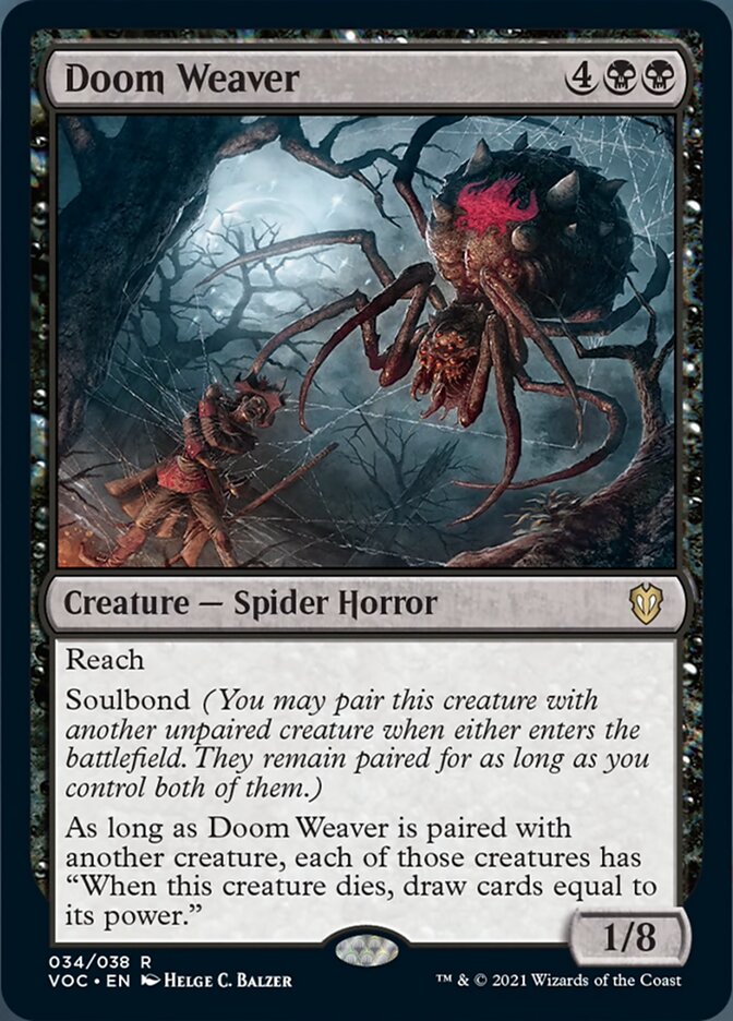 Doom Weaver [Innistrad: Crimson Vow Commander] | Mega City Incorporated