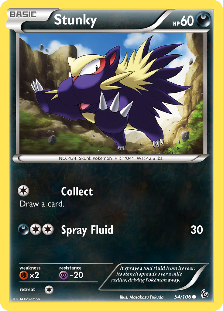 Stunky (54/106) [XY: Flashfire] | Mega City Incorporated