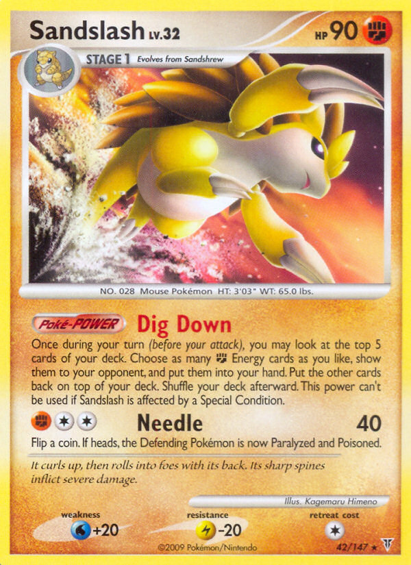 Sandslash (42/147) [Platinum: Supreme Victors] | Mega City Incorporated