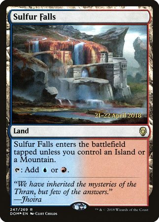 Sulfur Falls [Dominaria Promos] | Mega City Incorporated