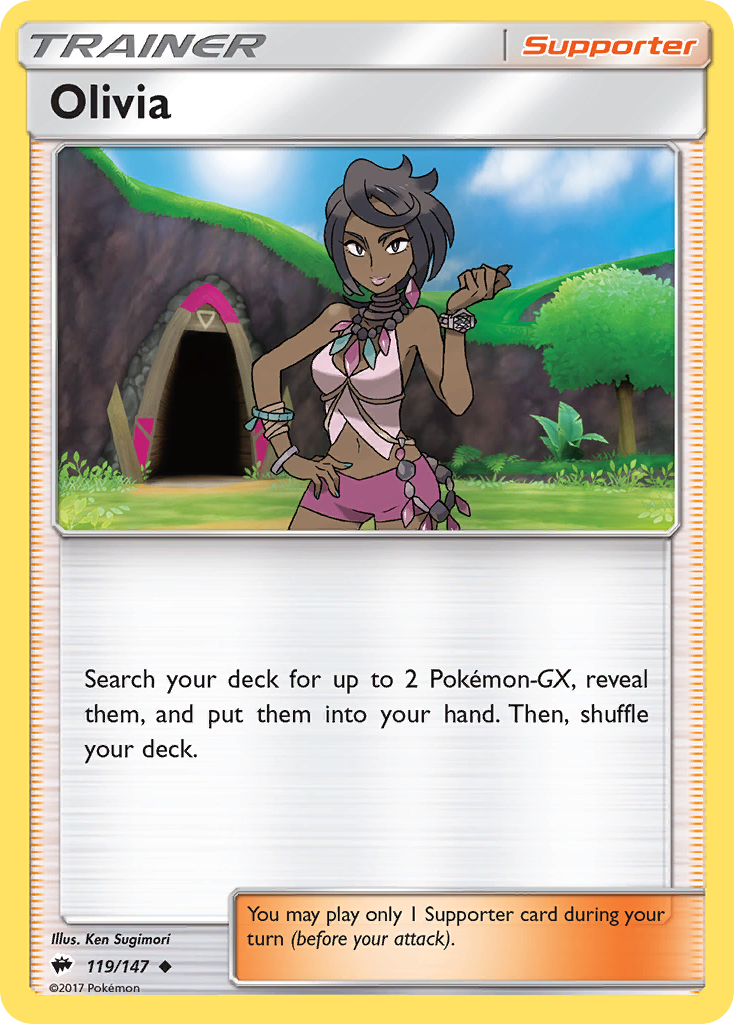 Olivia (119/147) [Sun & Moon: Burning Shadows] | Mega City Incorporated