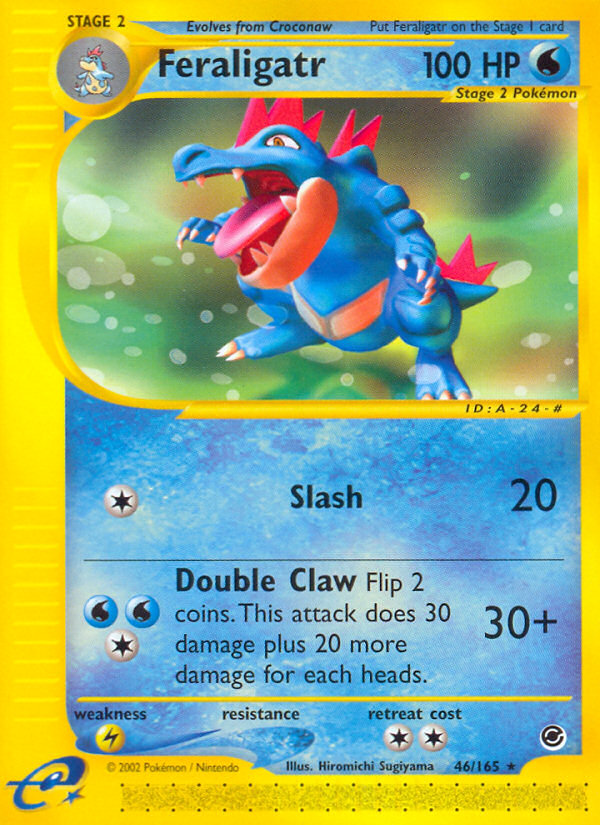 Feraligatr (46/165) [Expedition: Base Set] | Mega City Incorporated