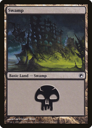 Swamp (238) [Scars of Mirrodin] | Mega City Incorporated