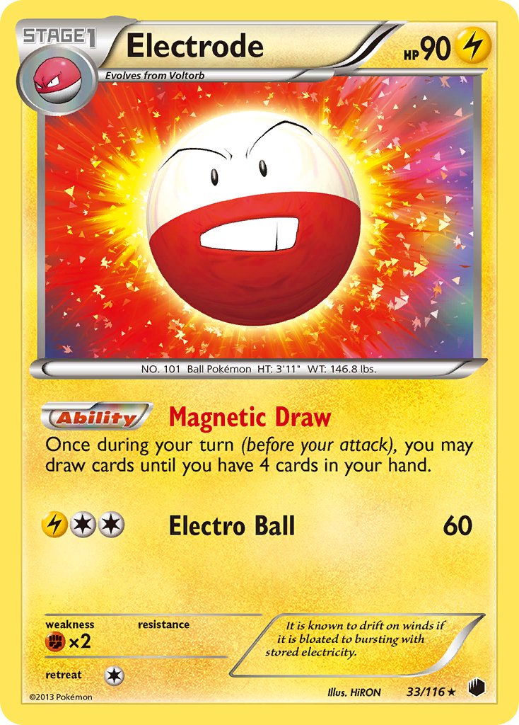 Electrode (33/116) (Theme Deck Exclusive) [Black & White: Plasma Freeze] | Mega City Incorporated