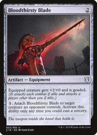 Bloodthirsty Blade [Commander 2019] | Mega City Incorporated