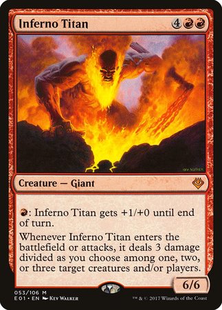 Inferno Titan [Archenemy: Nicol Bolas] | Mega City Incorporated