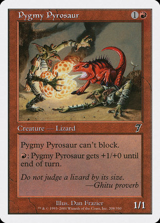 Pygmy Pyrosaur [Seventh Edition] | Mega City Incorporated