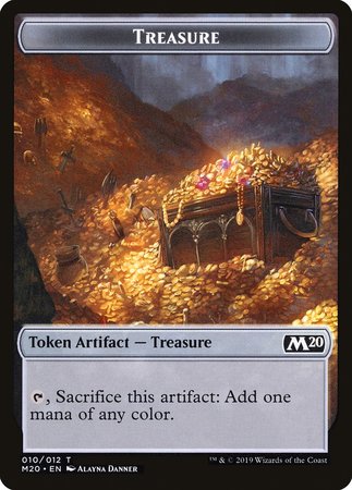 Treasure Token [Core Set 2020 Tokens] | Mega City Incorporated
