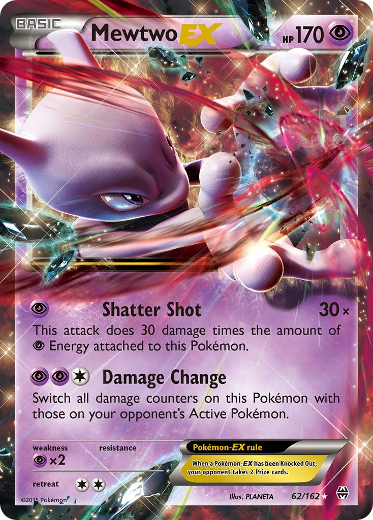 Mewtwo EX (62/162) [XY: BREAKthrough] | Mega City Incorporated